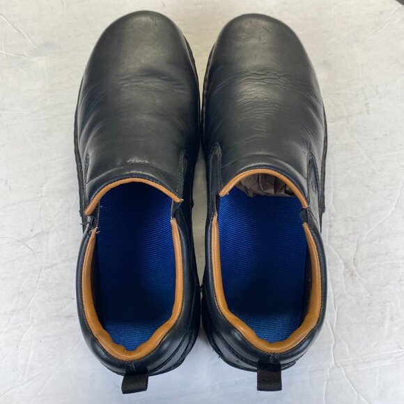 Red Wing Work Shoes Safety Toe‎ Black Leather Mens 8700 Slip On Loafer 11 E2 EE main image 6